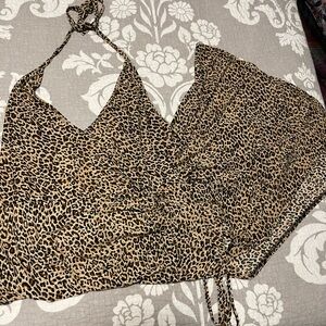 Cheetah dress, size medium